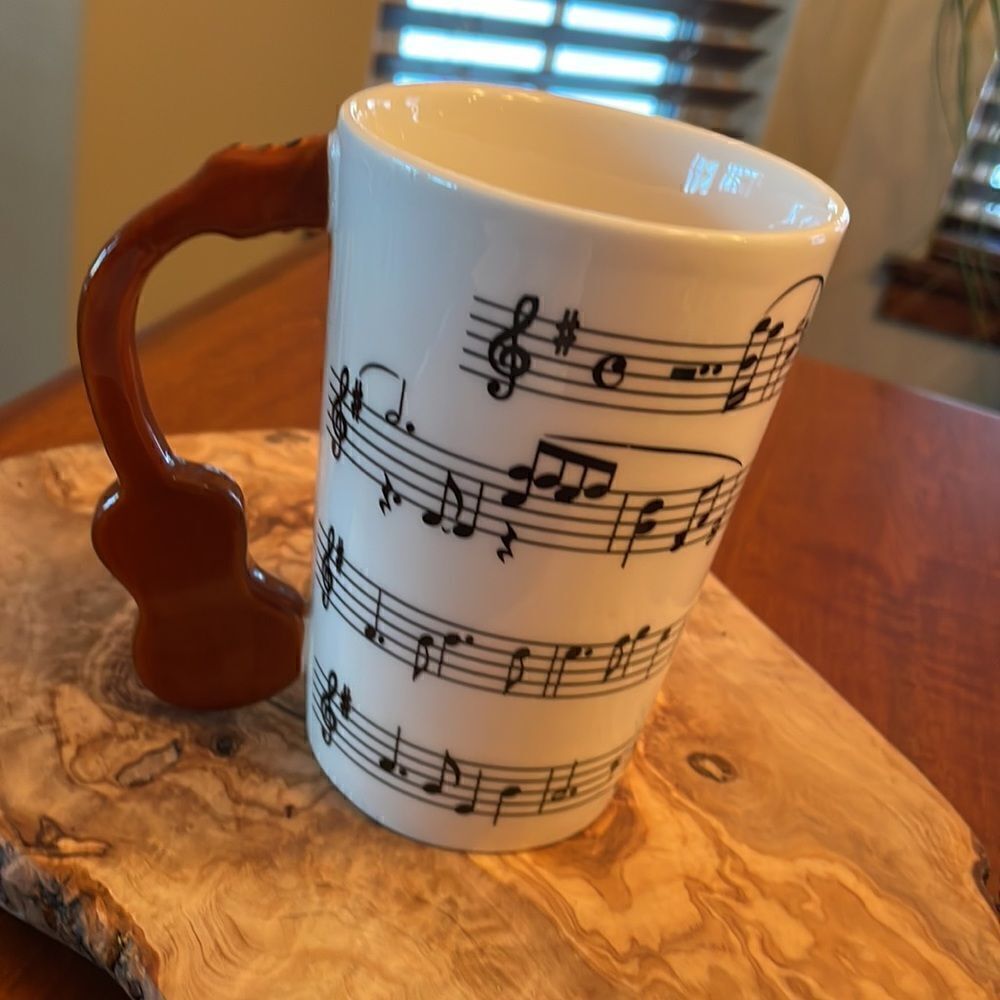 Guitar Ceramic Mug - Picture 2 of 6